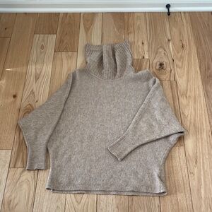 Kerisma Beige Cowl Neck Sweater